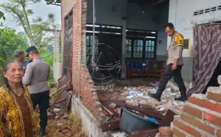 Angin Kencang Terjang Sumbergempol, 344 Rumah Warga Rusak