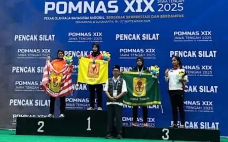 Vania Camila, Atlet Pencak Silat Asal Gresik Raih Medali Nasional Pertama