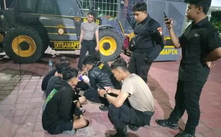 Patroli Raimas Kalamunyeng, Tangkap Tiga Pemuda Bawa Pil Koplo