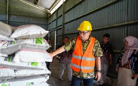 Blusukan Ala Dirut Petrokimia Gresik, Demi Kualitas dan Penerapan Teknologi Pertanian