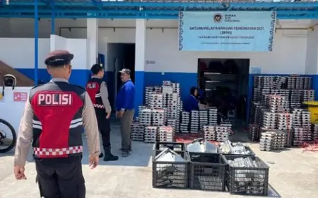 Polres Trenggalek Intensifkan Patroli ke SPPG: Pastikan Program Makan Bergizi Gratis Berjalan Aman
