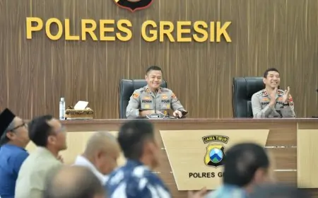Perkuat Sinergi Jaga Kamtibmas, Kapolres Gresik Gandeng PKDI