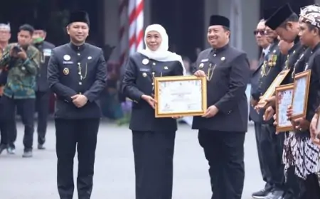 Jombang Raih Juara III Penyelenggaraan Nama Rupabumi Se-Jawa Timur