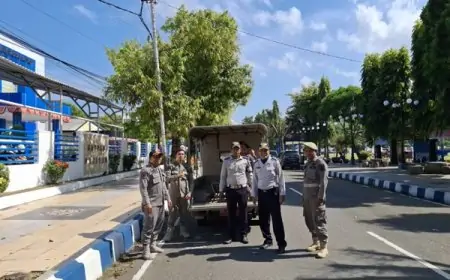 Satpol PP Pacitan Gencarkan Patroli Antisipasi Pelajar Membolos