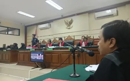 Didakwa Korupsi Kolam Renang, Kades Sukosari Madiun Langsung Ajukan Eksepsi