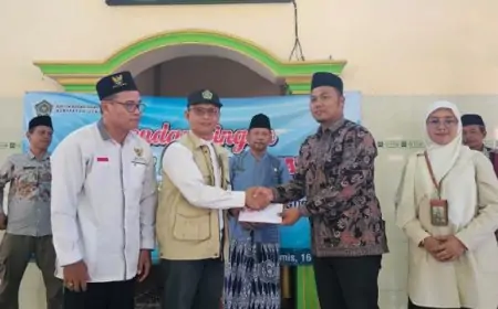 Kemenag Jombang Pacu Kemandirian Warga Banyuasin lewat Program Kampung Zakat