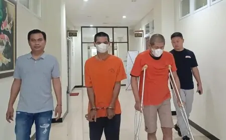 Ringkus Dua Pria Pengedar Sabu, Satnarkoba Polres Gresik Sita 3,9 Gram