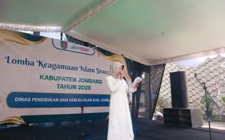 Disdikbud Jombang Gelar Lomba Keagamaan Islam Jenjang SMP 2025