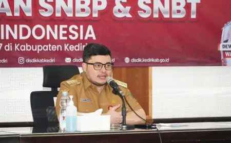 Mas Dhito Berharap Banyak Pelajar dari Kabupaten Kediri Masuk Perguruan Tinggi Negeri