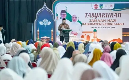 Mas Dhito Tak Menduga, Bekal Ini Tetap Jadi Idola Jamaah Haji Kediri