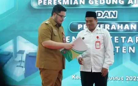 Resmikan Gedung Baru RSKK, Mas Dhito: Harus Diimbangi SDM Melayani