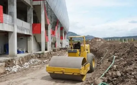 Pembangunan Stadion GDJ Kediri Tahap Dua Dimulai