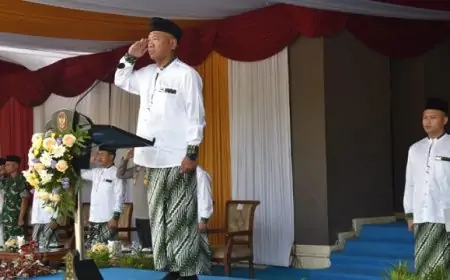 Peringati HSN 2025, Bupati Gatut Ajak Santri Tulungagung Teguhkan Peran dalam Pembangunan Bangsa