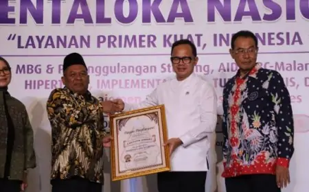 Jombang Raih Penghargaan Pengendalian Stunting Nasional