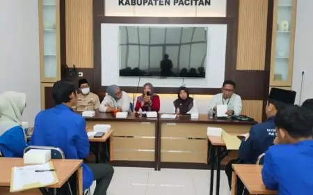 PMII Pacitan Audiensi dengan Dinas Kesehatan, Bahas Pelayanan dan Pemerataan Nakes
