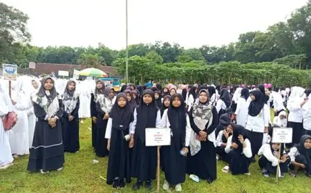 MWCNU Tempurejo Kobarkan Semangat Santri Lewat Apel dan Kirab Budaya