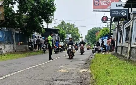 Kurang dari 24 Jam, Sopir Bus Tabrak Lari di Karangrejo Berhasil Dibekuk Satlantas Tulungagung