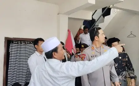 Kapolres Situbondo Pastikan Penanganan Cepat Ambruknya Atap Asrama Putri di Besuki