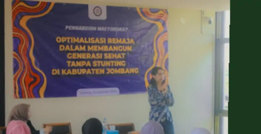 Remaja Jombang Didorong Jadi Agen Perubahan Cegah Stunting