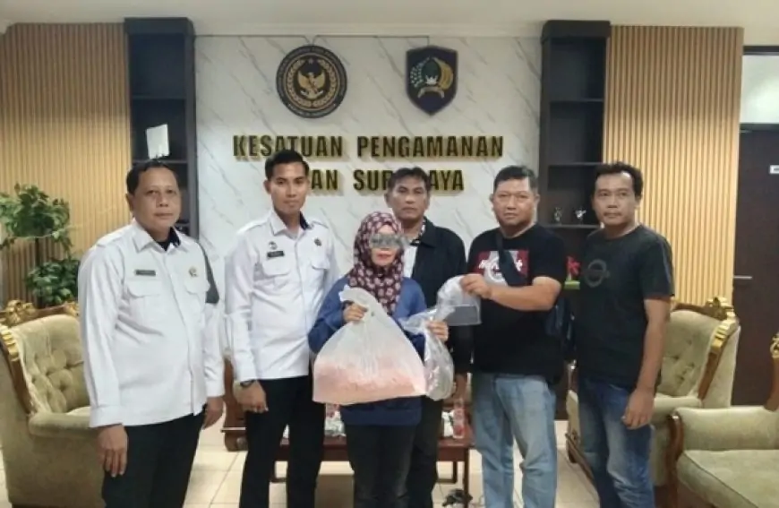 Rutan Surabaya Gagalkan Penyelundupan Ganja 230 Gram