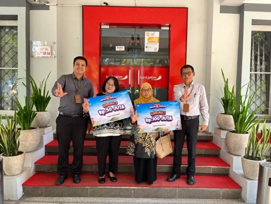 Bank Jatim Apresiasi Nasabah Daerah, Dorong Literasi dan Layanan Digital Lewat Undian Simpeda