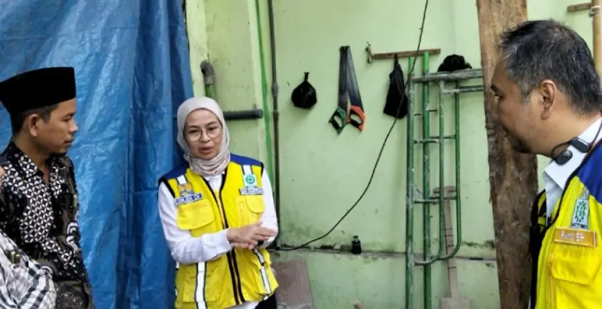 Direktur Jenderal Cipta Karya  Kementerian PU Tinjau Keandalan Bangunan Ponpes Tua
