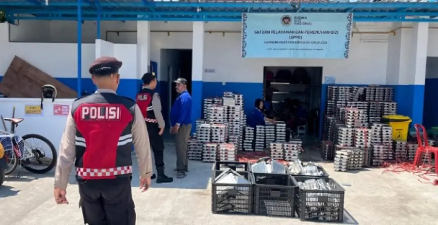 Polres Trenggalek Intensifkan Patroli ke SPPG: Pastikan Program Makan Bergizi Gratis Berjalan Aman