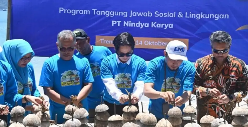 Bupati Arifin Apresiasi Aksi Tanam Mangrove dan Terumbu Karang di Trenggalek