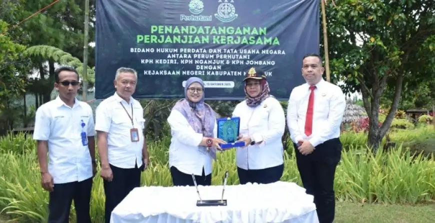 Perhutani KPH Jombang dan Kejari Nganjuk Sinergi Perkuat Penanganan Hukum Perdata