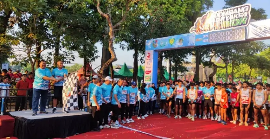 Ribuan Pelari Meriahkan Jombang Adhyaksa Playon