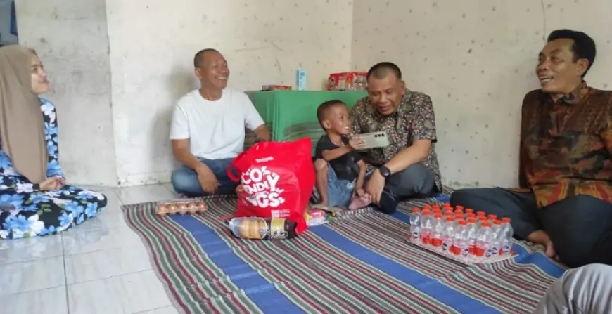 Anggota DPRD Jatim Sumardi Kunjungi Anak Penderita Kelainan Jantung