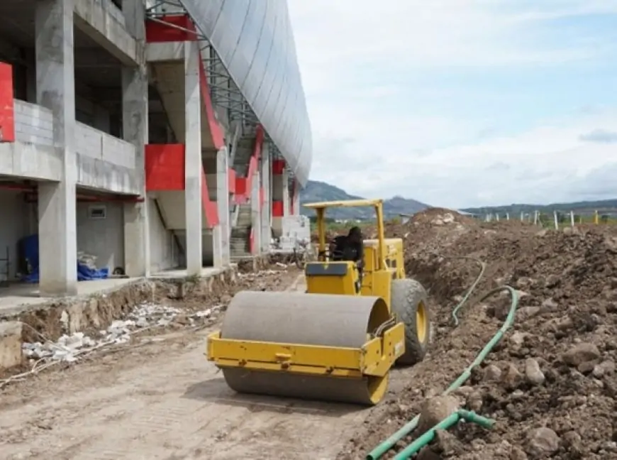 Pembangunan Stadion GDJ Kediri Tahap Dua Dimulai