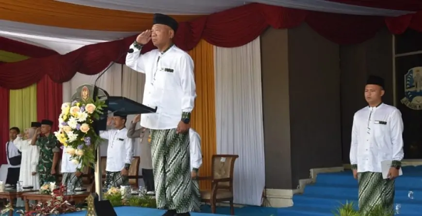Peringati HSN 2025, Bupati Gatut Ajak Santri Tulungagung Teguhkan Peran dalam Pembangunan Bangsa