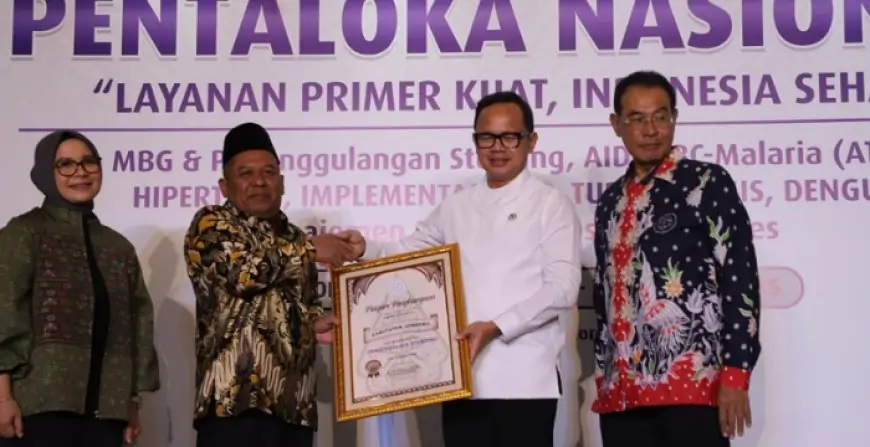 Jombang Raih Penghargaan Pengendalian Stunting Nasional