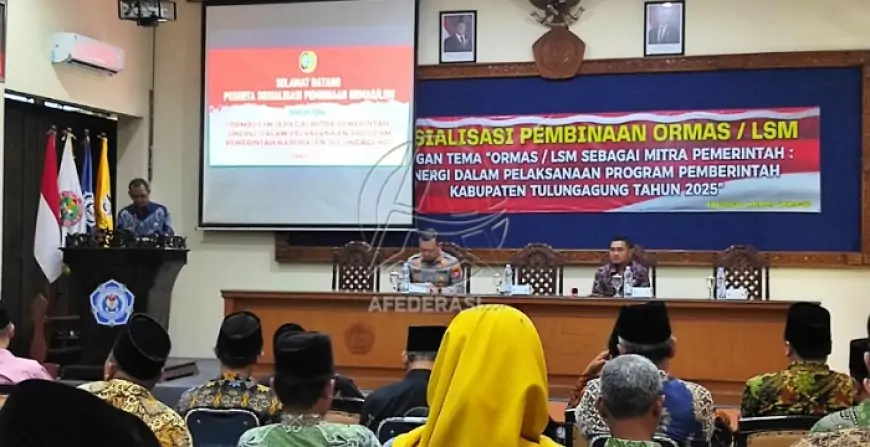 Kesbangpol Tulungagung Dorong Ormas dan LSM Jadi Mitra Strategis Pemerintah