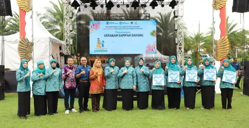 DLH Jombang Gencarkan Gerakan Sampah Sayang, Libatkan PKK  atasi 80% Sampah Rumah Tangga