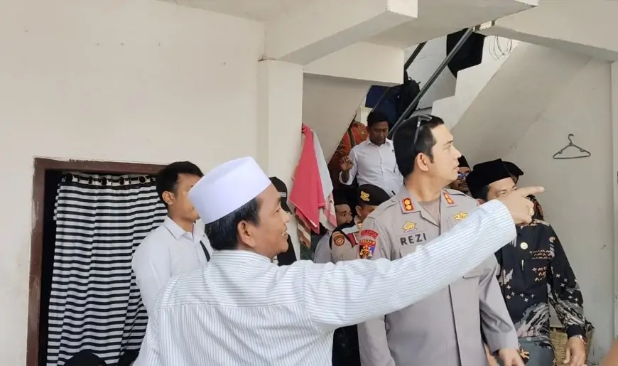 Kapolres Situbondo Pastikan Penanganan Cepat Ambruknya Atap Asrama Putri di Besuki