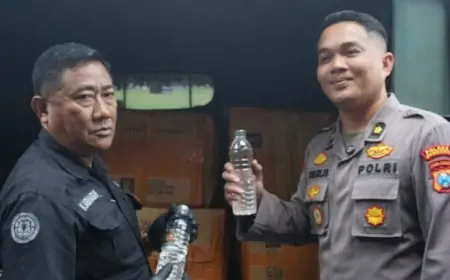 Polres Jombang Ungkap Peredaran 800 Botol Arak Bali