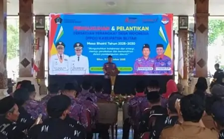 Bupati Blitar Dorong PPDI Jadi Garda Depan Sinergi dan Pengabdian Desa