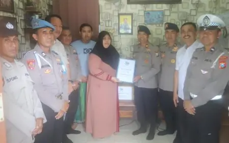 Anjangsana Polres Gresik, Merajut Kebersamaan Jelang HUT Brimob ke-80