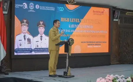 Kendalikan Inflasi Jelang Nataru 2026, Pemkab Lamongan Gelar HLM
