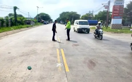 Pengemudi Motor Tewas Diseruduk Truk