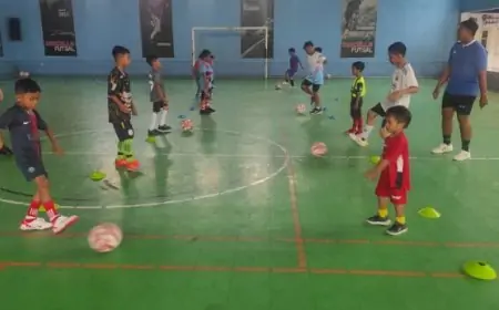 Casper Kids Jombang Gelar Latihan Futsal Gratis