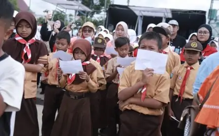 Gaung Zero Bullying Menggema di Karnaval SCTV, Ratusan Pelajar Jember Satukan Sikap