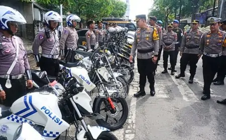 Operasi Zebra Semeru 2025 Resmi Dimulai, Polres Tulungagung Bidik Delapan Pelanggaran Kasat Mata