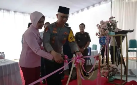 Kapolres Trenggalek Resmikan SPPG Pule, Dorong Pemenuhan Gizi dan Kualitas Generasi Emas 2045