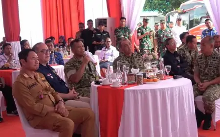 Wakil Panglima TNI dan Dirut Agrinas Tinjau Progres Pembangunan Fisik KDMP
