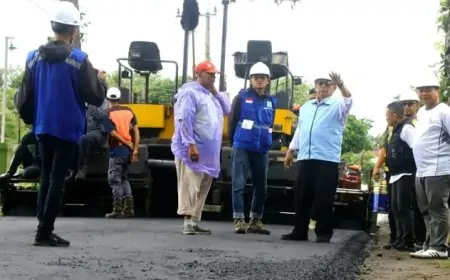 Bupati Blitar Tinjau Sejumlah Proyek Infrastruktur