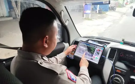 Polres Gresik Intensifkan ETLE Mobile