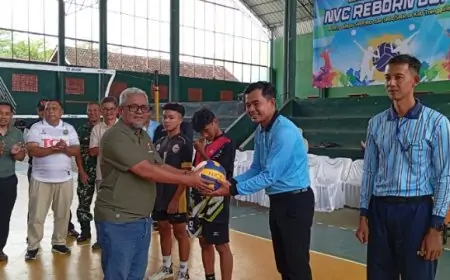 32 Tim Ramaikan NVC Reborn Cup 1, Ajang Pembinaan Voli Pelajar Resmi Dimulai